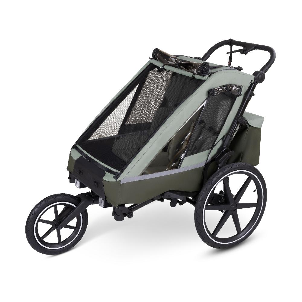 babymarkt Fahrradanhänger Tour olive Kostenloser Versand international