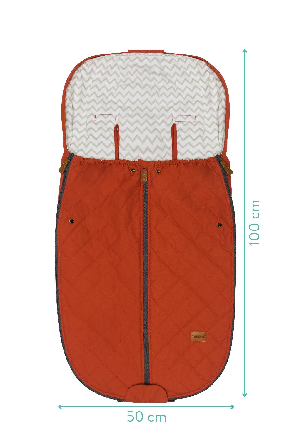 babymarkt Sommerfußsack Light Big 100x50 cm paprika Online