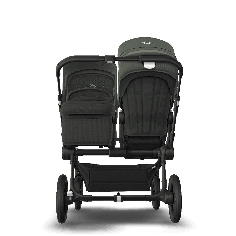 babymarkt Geschwisterwagen Donkey 5 Duo Complete Black/Forest Green Outlet