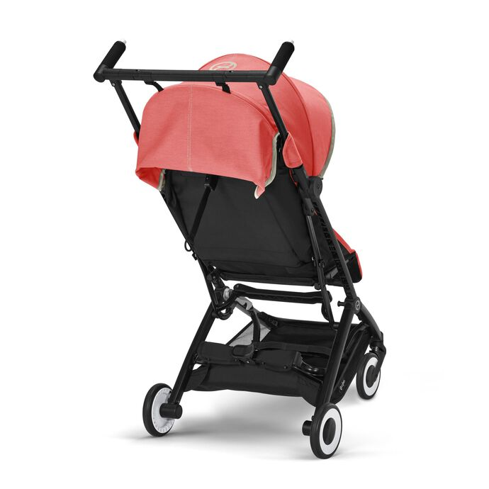 babymarkt Buggy Libelle Hibiscus Red inklusive Babyschale Cloud G i-Size Lava Grey und Adapter Begrenztes Angebot