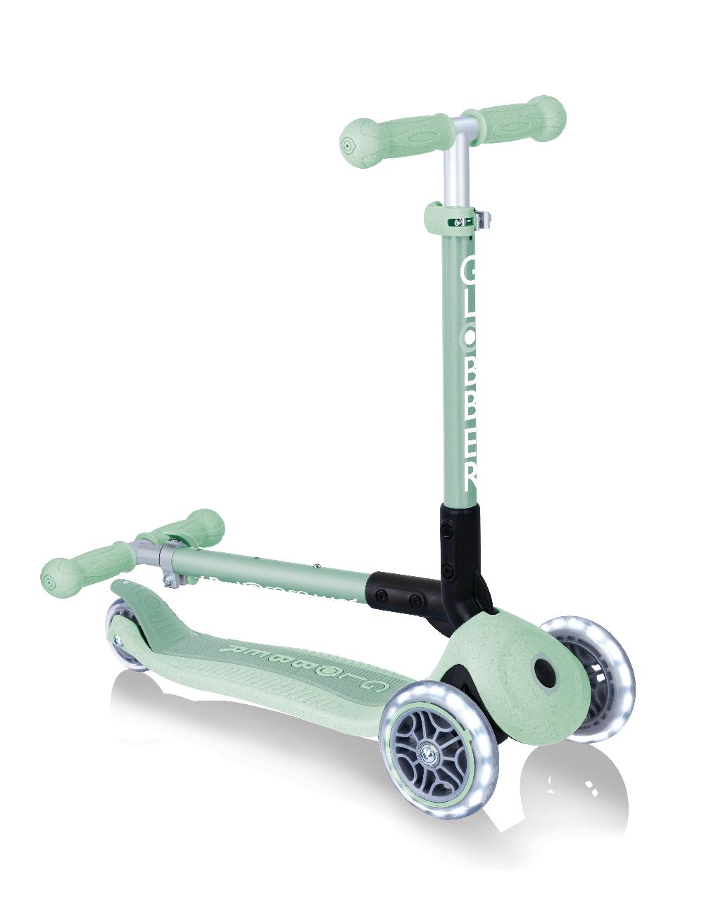 babymarkt Junior Faltbarer Scooter Lights Eco pistazie Neueste Mode