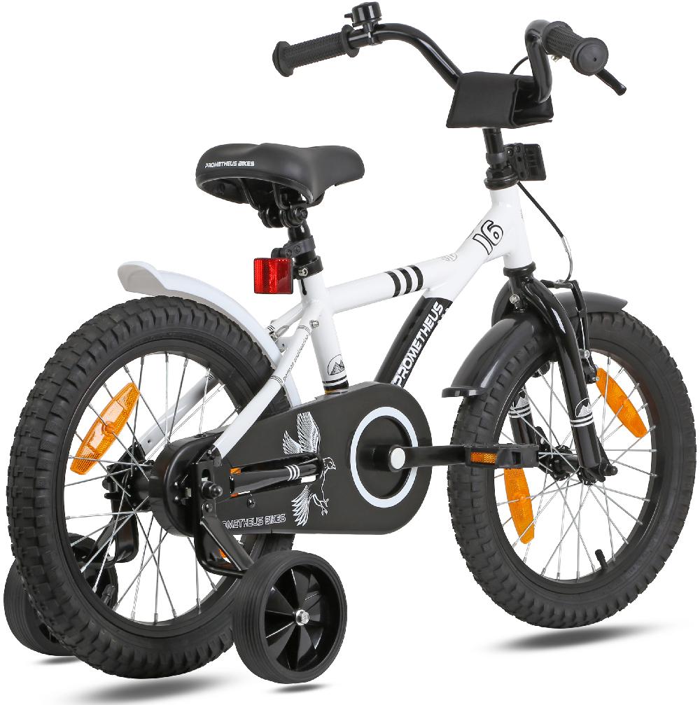 babymarkt Kinderfahrrad 16" mit Stützräder weiß-schwarz Begrenzte Freigabe