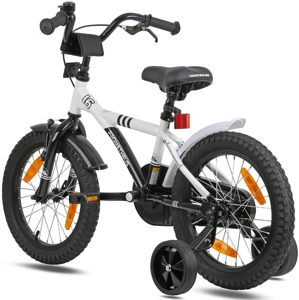 babymarkt Kinderfahrrad 16" mit Stützräder weiß-schwarz Begrenzte Freigabe