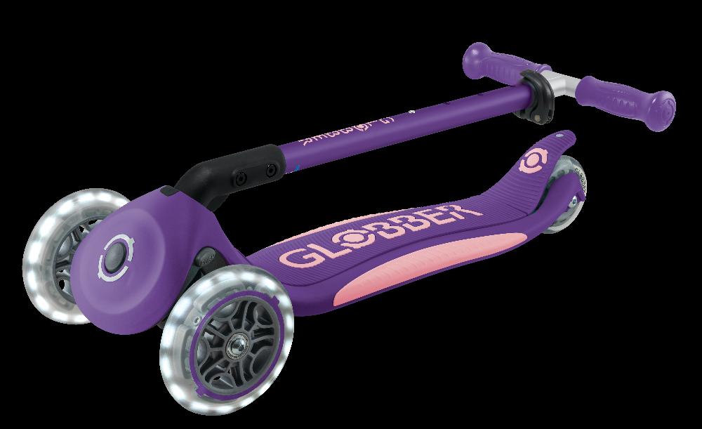 babymarkt PRIMO FOLDABLE PLUS LIGHTS lila-pastellrosa mit Leuchtrollen Nur für heute