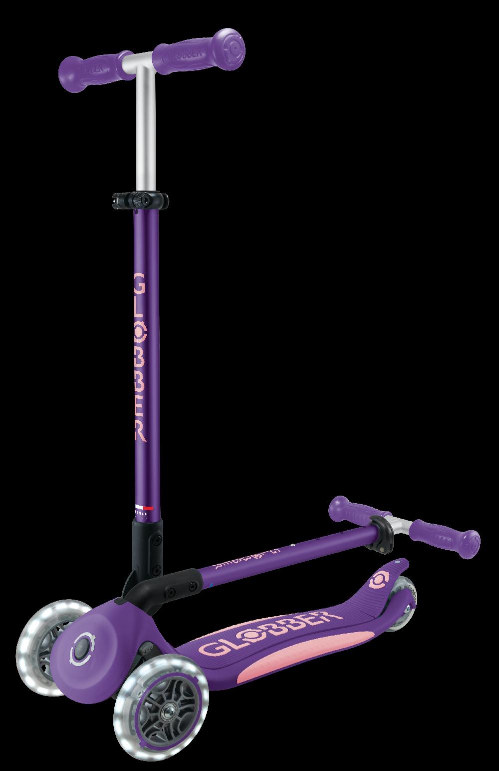 babymarkt PRIMO FOLDABLE PLUS LIGHTS lila-pastellrosa mit Leuchtrollen Nur für heute