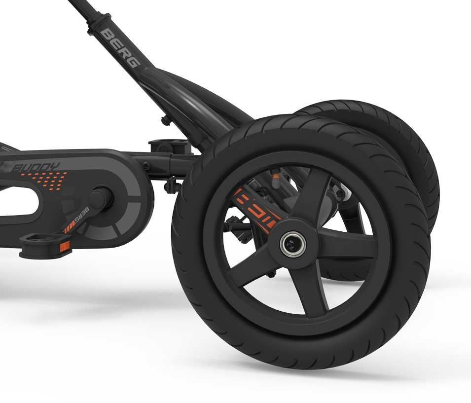 babymarkt Pedal Go-Kart Buddy Graphite Sondermodell - limitiert Vierteljährliche Förderung