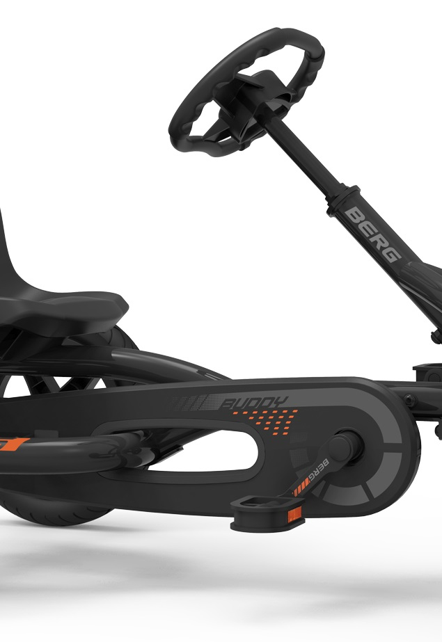babymarkt Pedal Go-Kart Buddy Graphite Sondermodell - limitiert Vierteljährliche Förderung