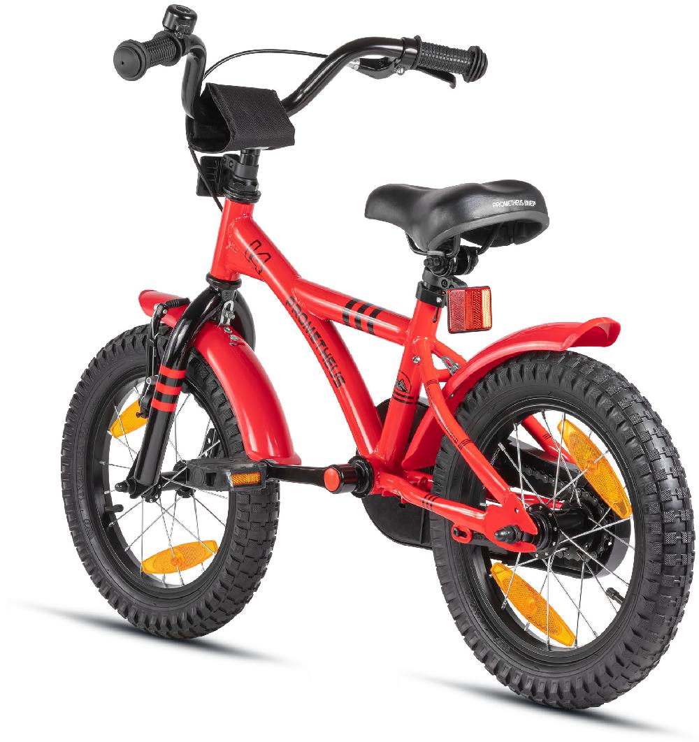 babymarkt Kinderfahrrad 14" mit Stützräder rot-schwarz Rabatte dieses Monats