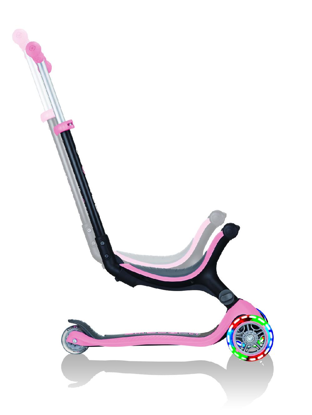 babymarkt GO-UP 4-in-1 FOLDABLE LIGHTS pastellrosa - mit Leuchtrollen Hotsell