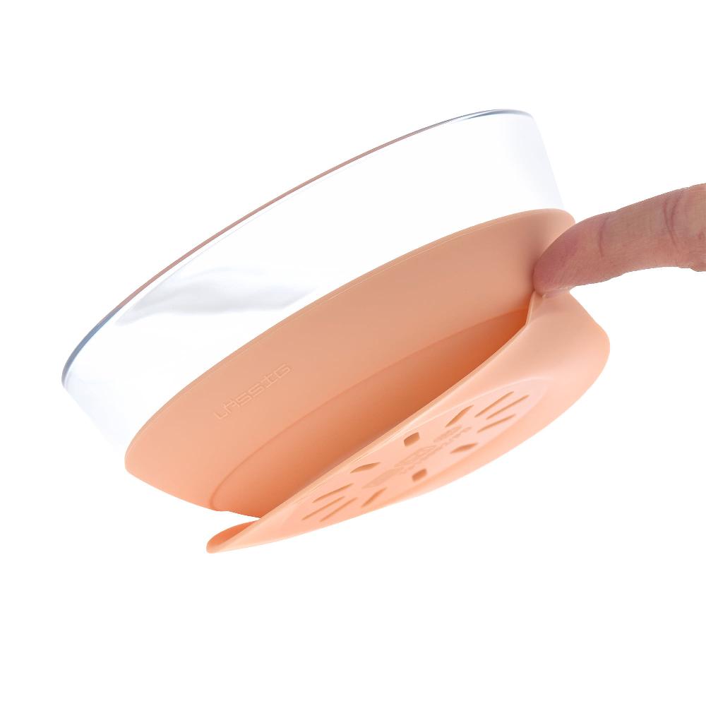 babymarkt Esslernset aus Glas und Silikon apricot Meist gekauft