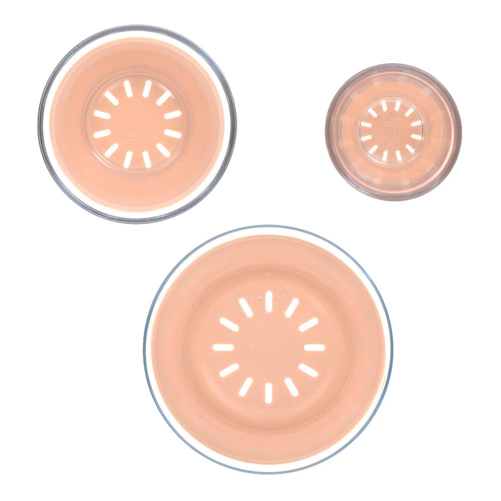babymarkt Esslernset aus Glas und Silikon apricot Meist gekauft