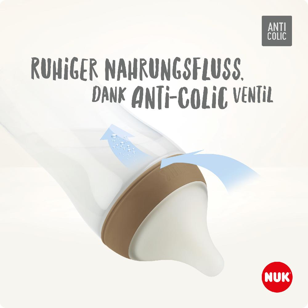 babymarkt Starterset Perfect Match Disney Winnie Pooh Anti-Colic inkl. Schnuller Space 0-6 Monate in beige und mint Rabatt