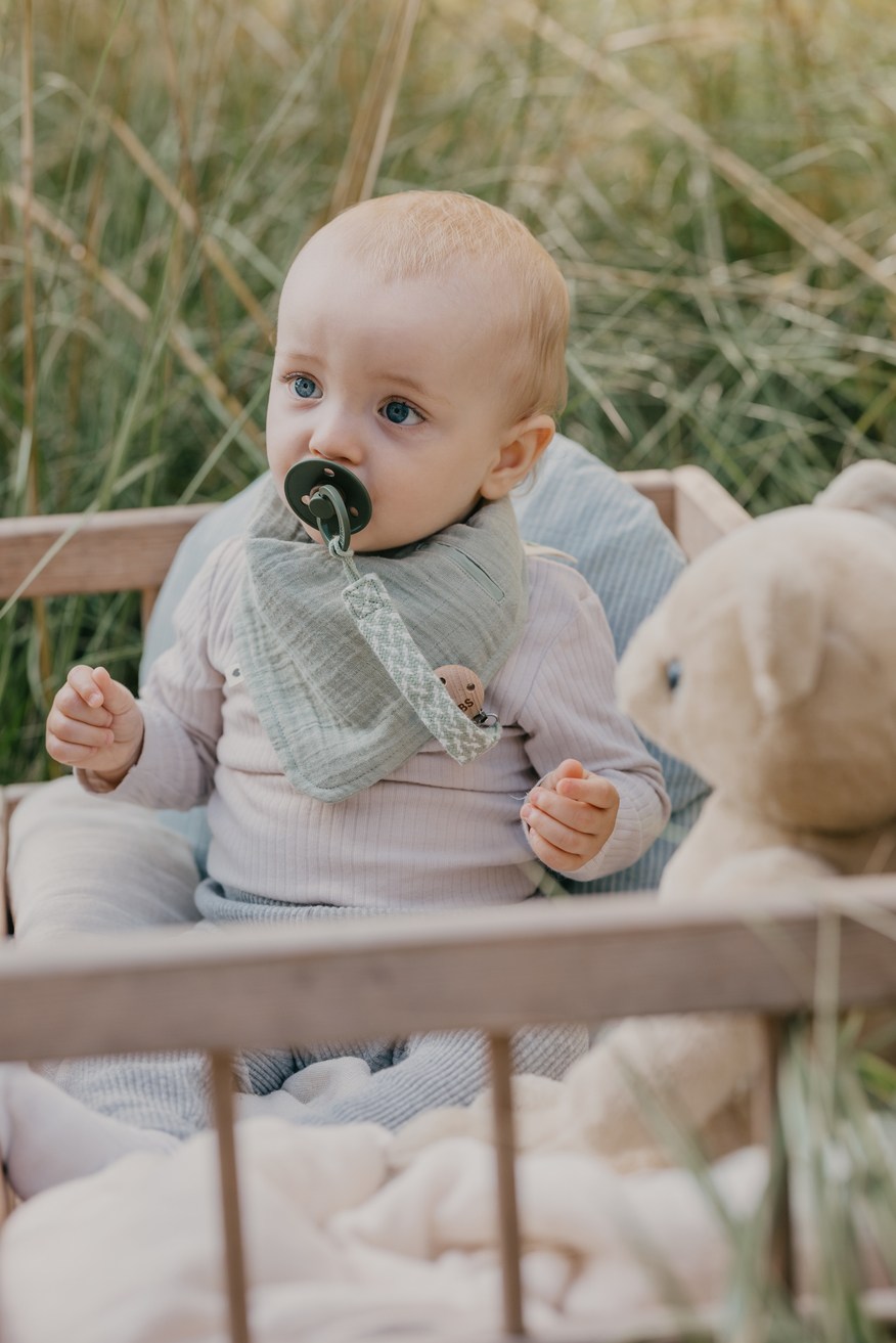 babymarkt Schnullerkette Sage/Ivory Günstig kaufen