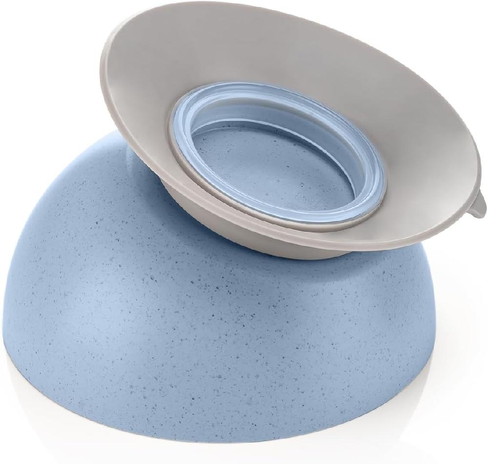 babymarkt Lernschale mit Saugnapf blau Großer Ausverkauf