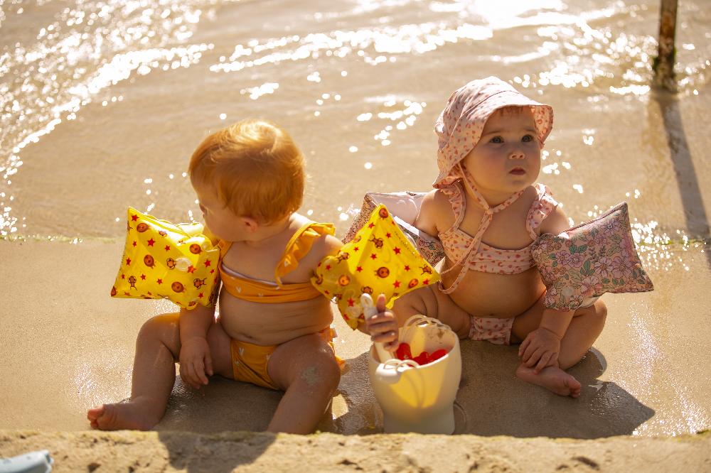 babymarkt Lila Leopard Schwimmflügel (0-2 Jahre) Lagerräumung