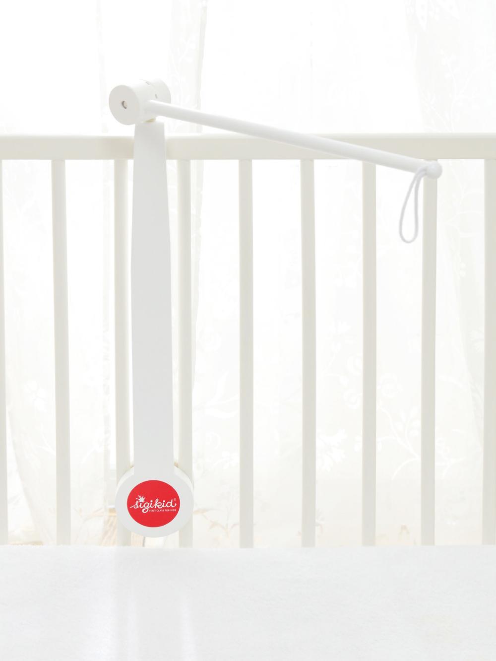 babymarkt Mobile-Halter Holz weiß Neuheiten