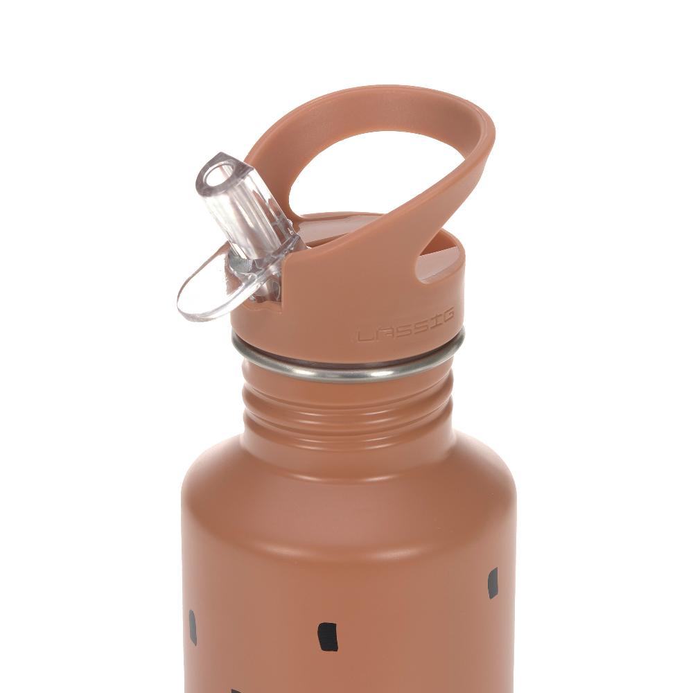 babymarkt Trinkflasche aus Edelstahl Happy Prints caramel 500 ml Wochenangebot