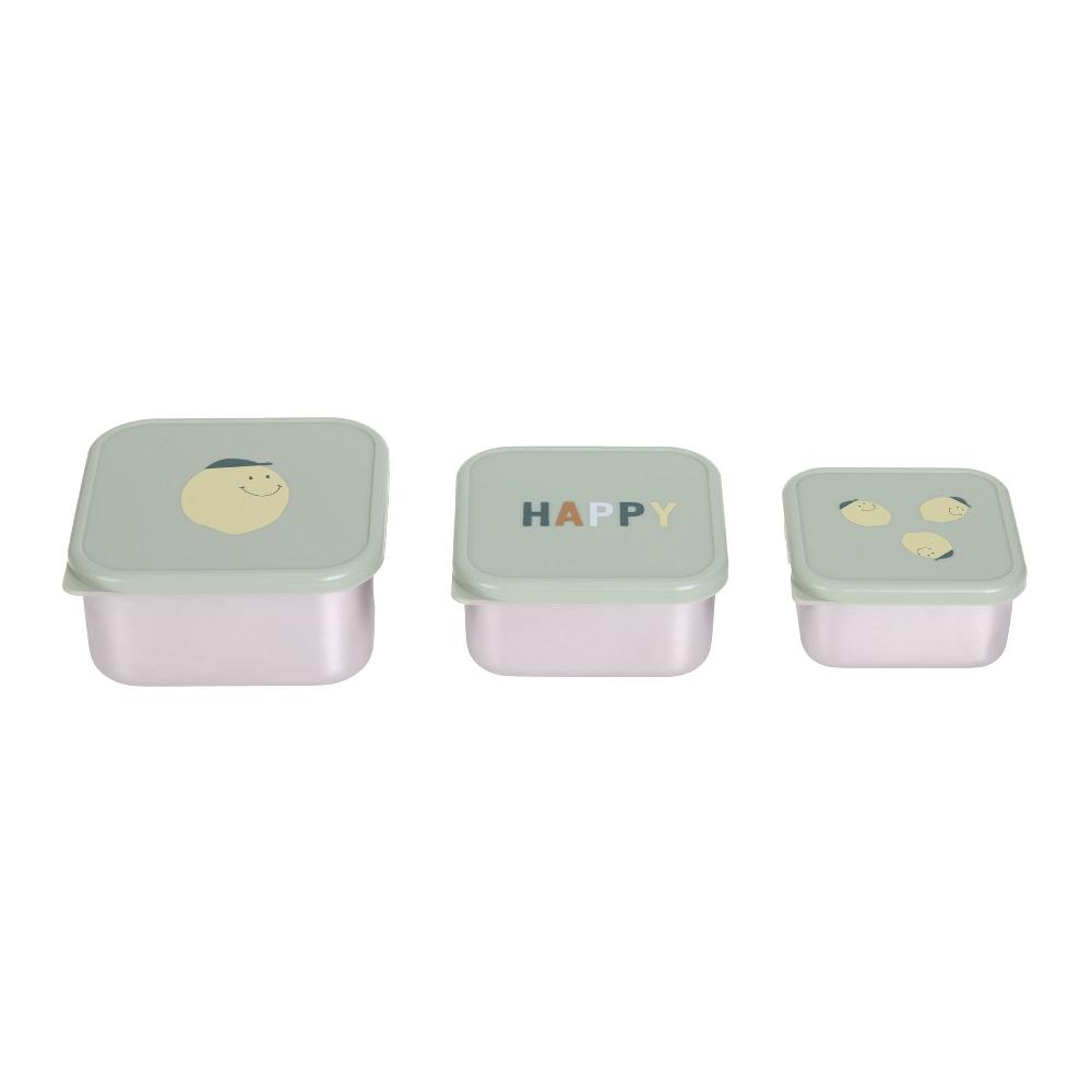 babymarkt Brotdosenset aus Edelstahl Happy Fruits Lemon Bis zu 60% Rabatt