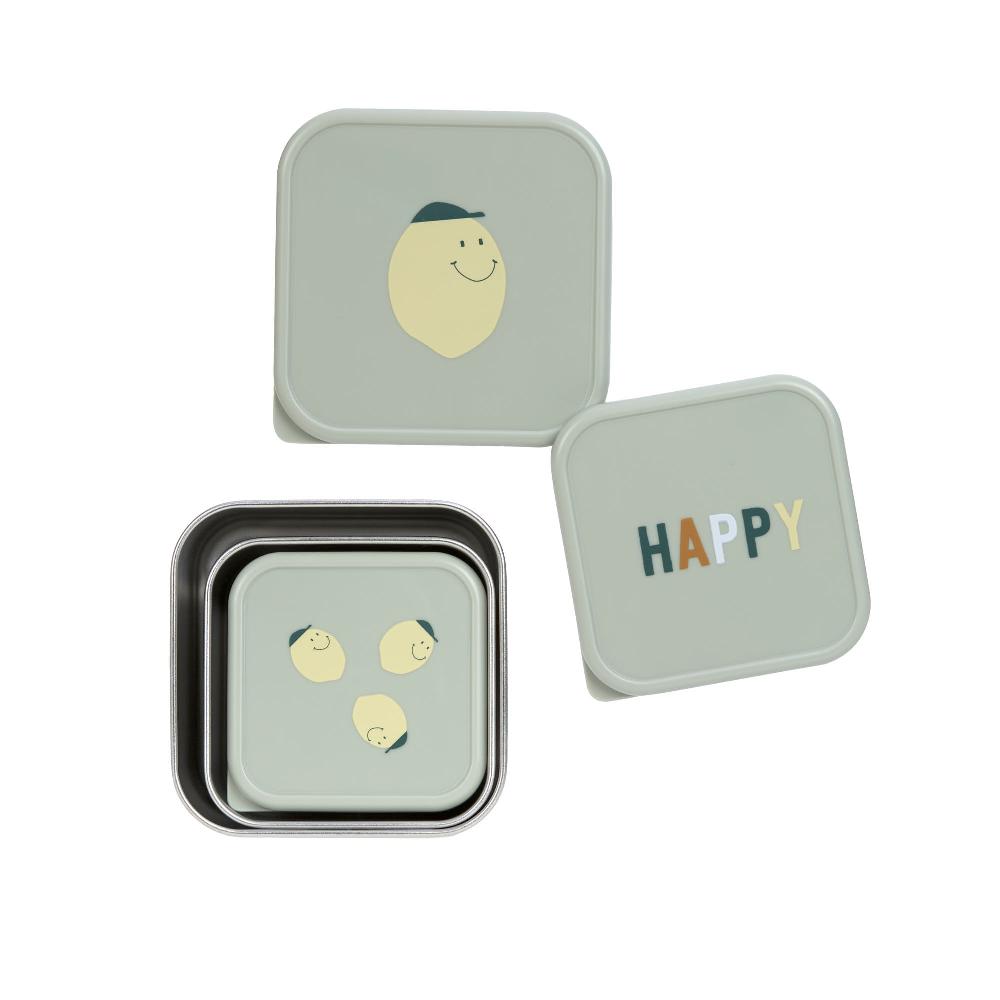 babymarkt Brotdosenset aus Edelstahl Happy Fruits Lemon Bis zu 60% Rabatt