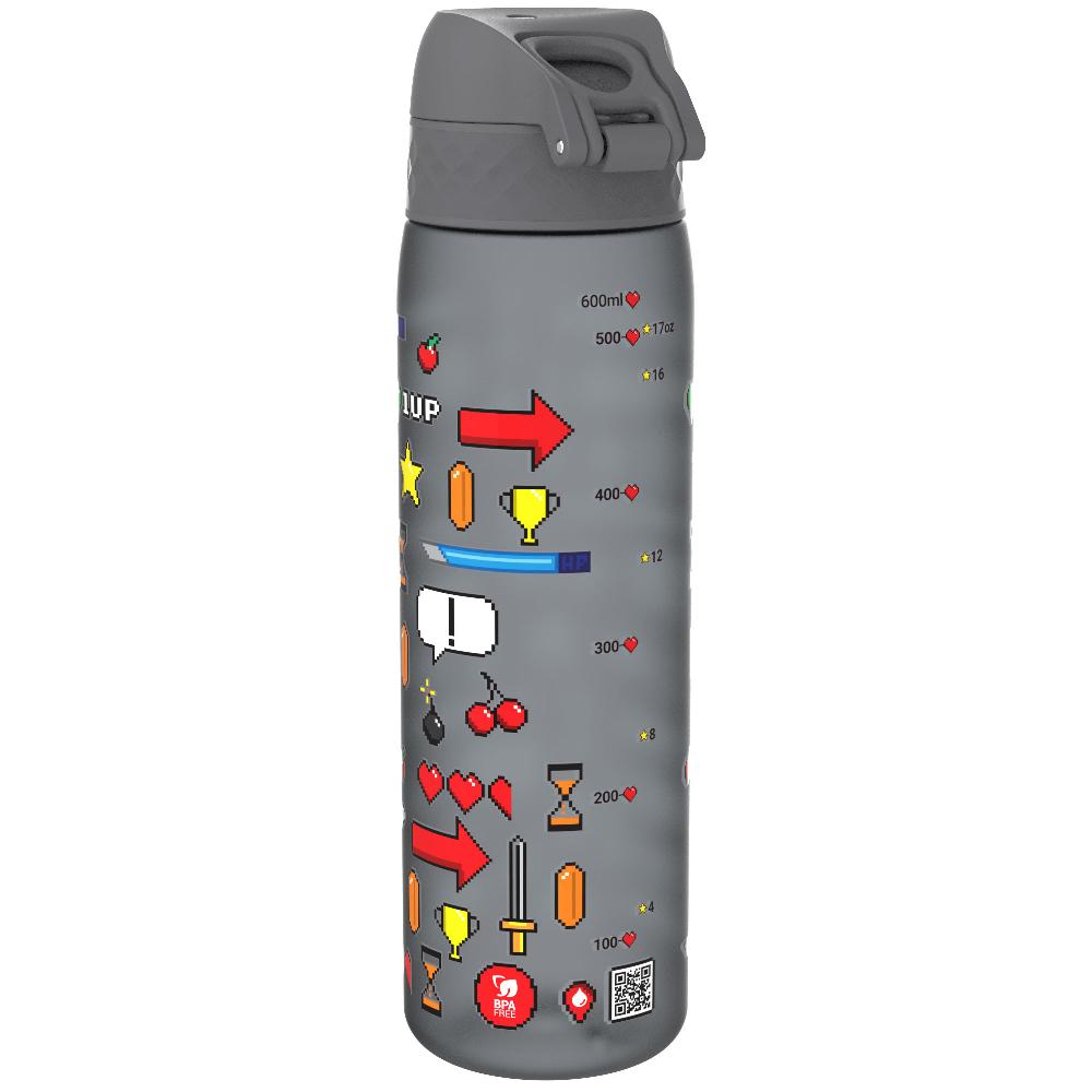 babymarkt Trinkflasche auslaufsicher 500 ml Gamer / grau Fabrikverkauf