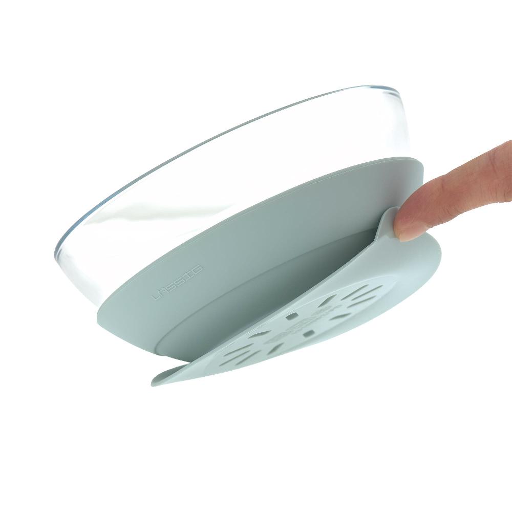 babymarkt Esslernset aus Glas und Silikon blue Fabrikpreis
