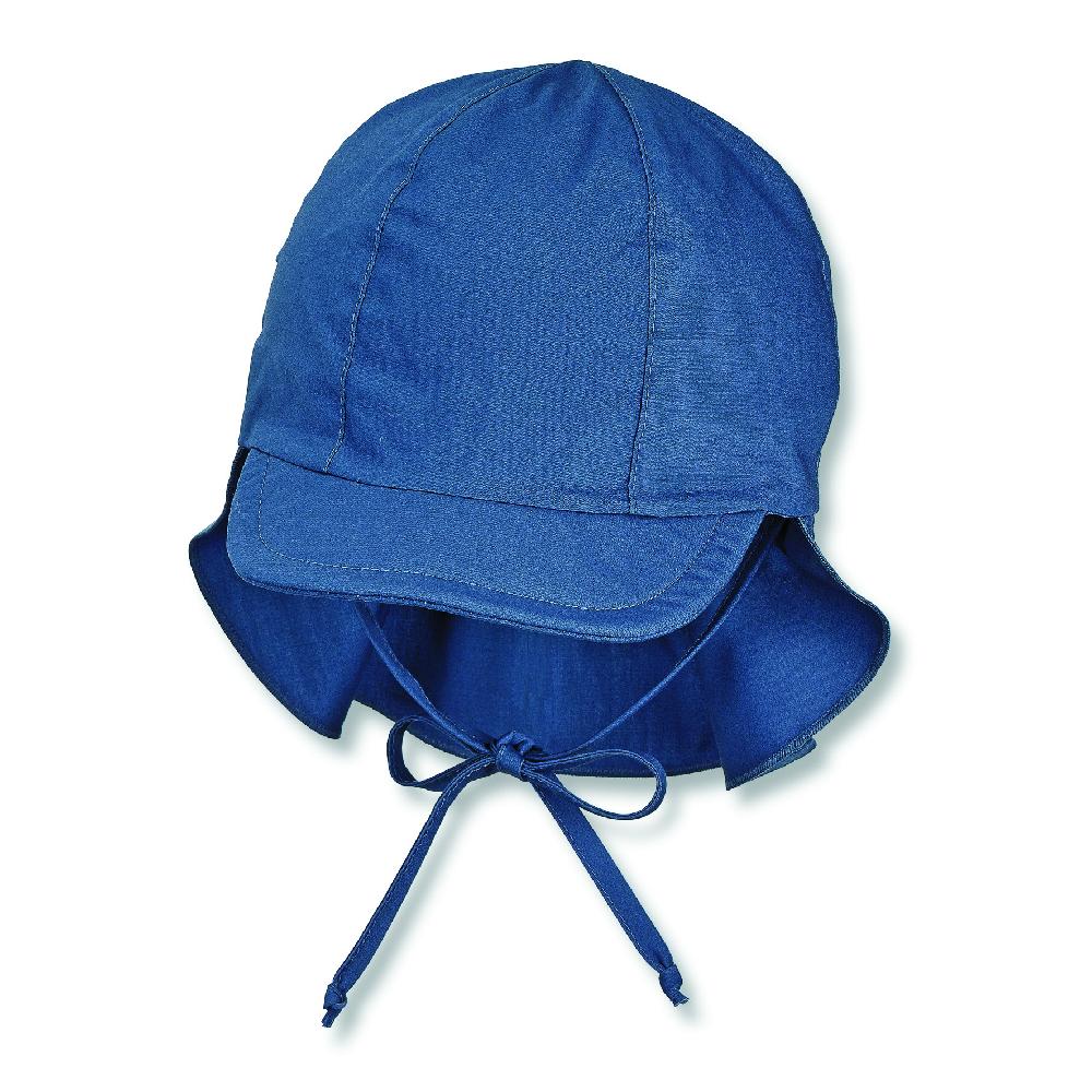 babymarkt Schirmmütze mit Nackenschutz blau Tiefpreis