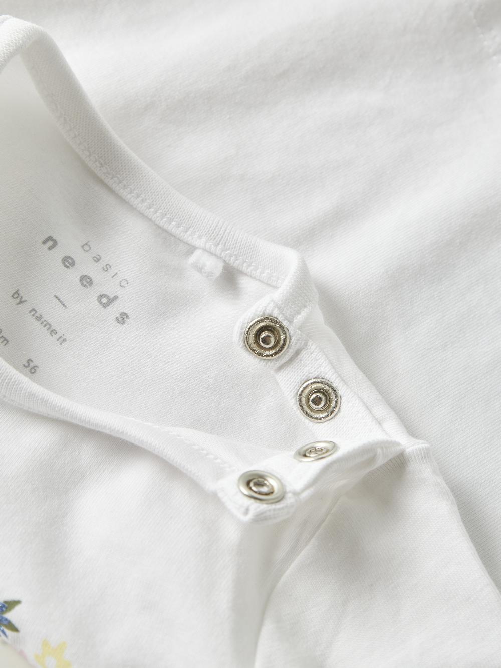 babymarkt Langarmshirt Nbfvubie Bright White Nur noch ein Tag übrig