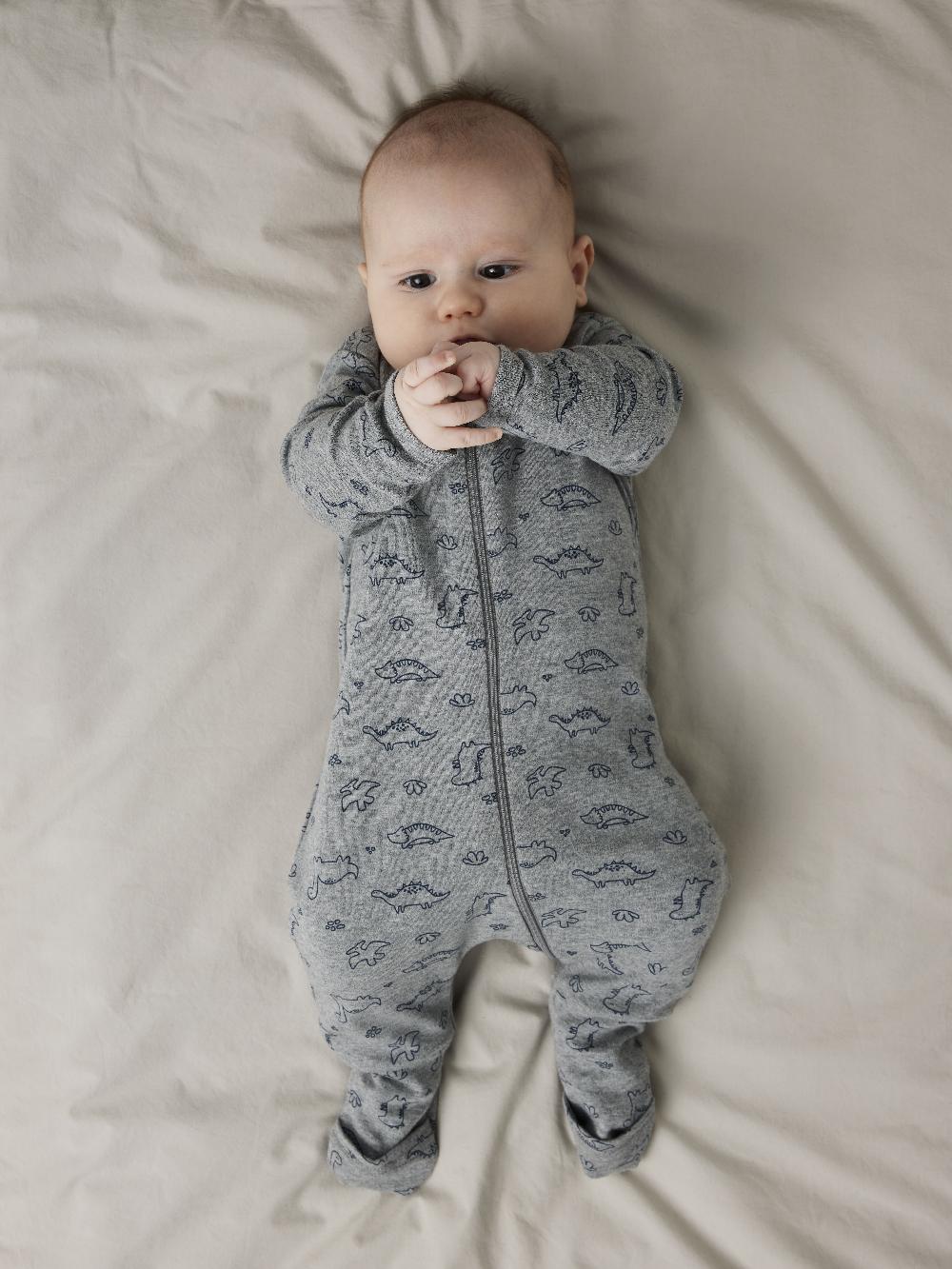 babymarkt Schlafoverall 2er Pack Grey Melange 50% Rabatt mit kostenlosem Versand