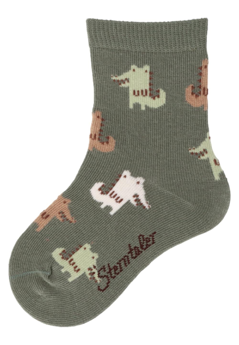 babymarkt Söckchen 3er-Pack Krokodil braun melange Black Friday Preise