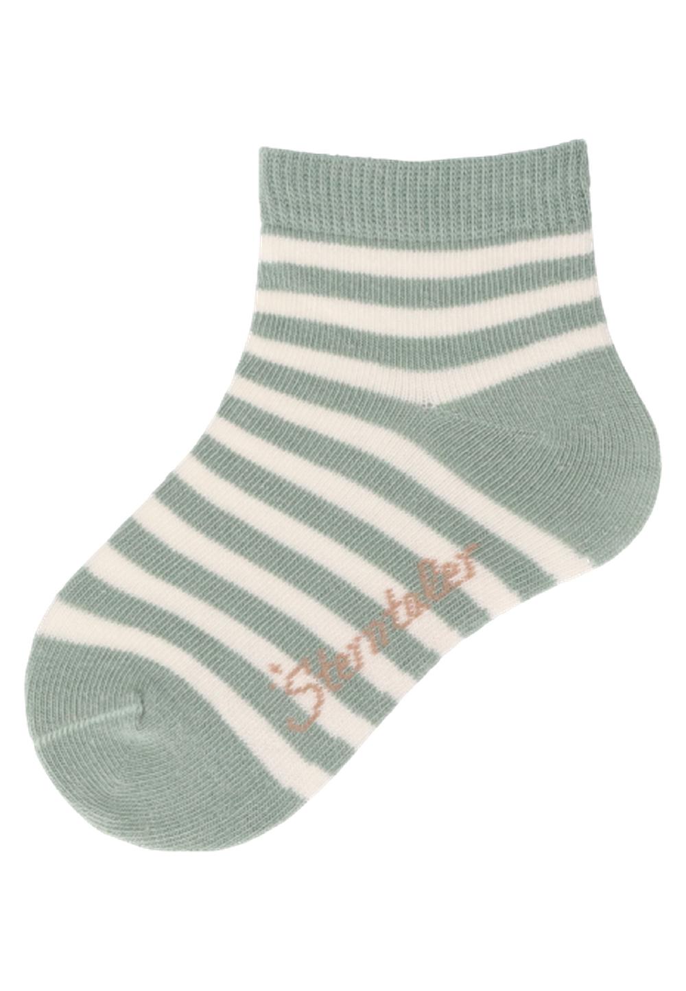 babymarkt Kurz-Socken 3er-Pack Rippe braun melange Im Verkauf