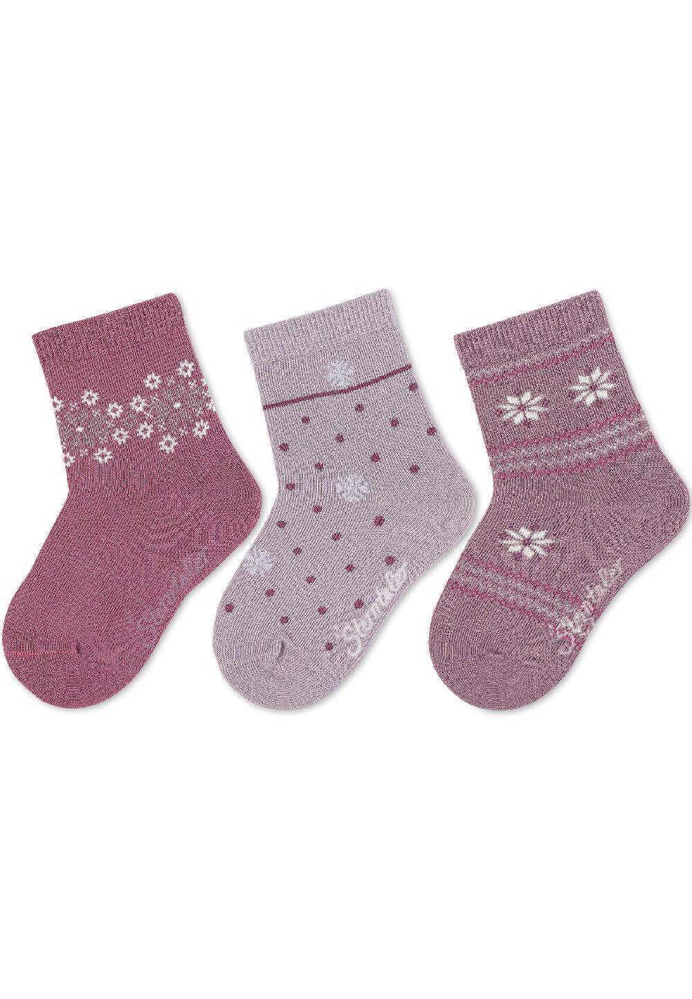 babymarkt Baby-Söckchen 3er-Pack Norweger pink 50% Rabatt für begrenzte Zeit