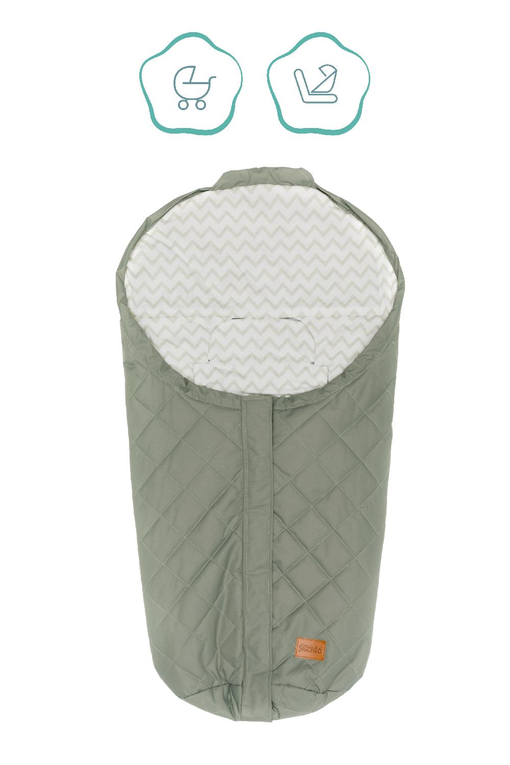 babymarkt Sommerfußsack Light Small Gruppe 0 Salbei Große Rabatte