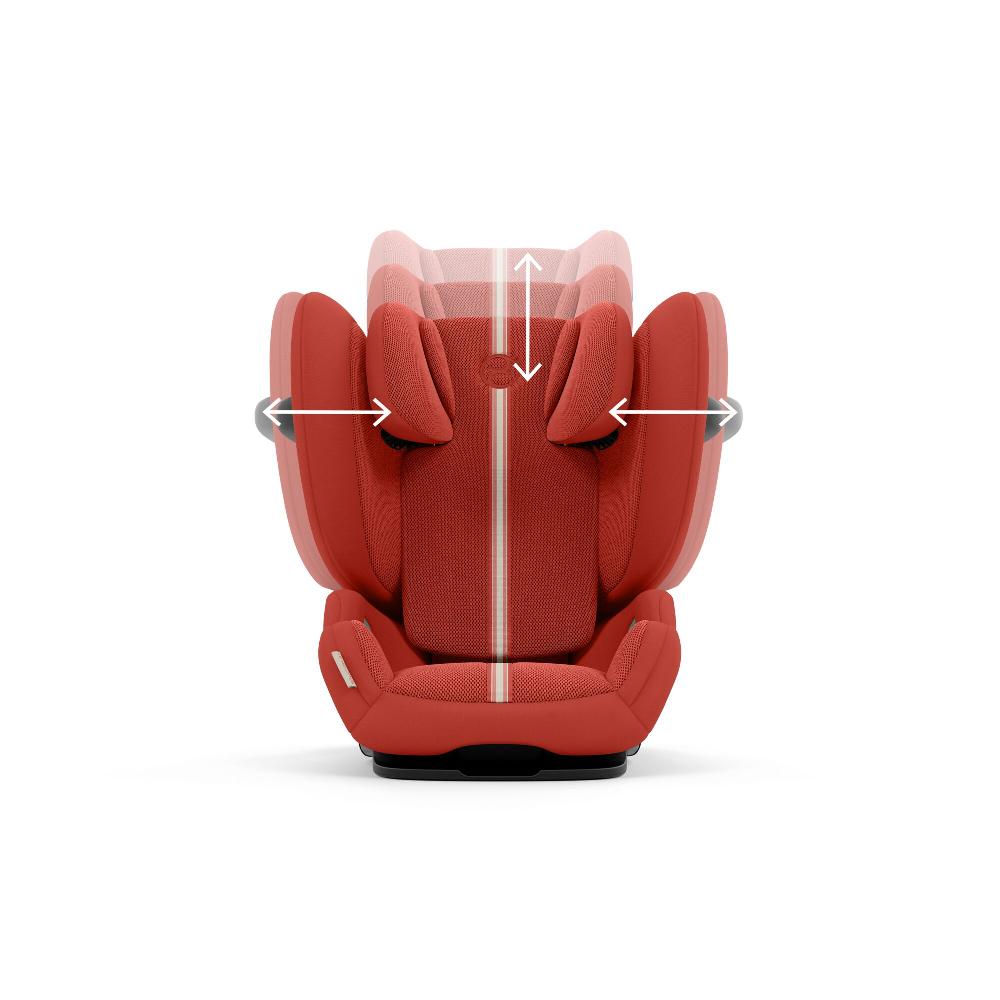 babymarkt Kindersitz Solution G i-fix Hibiscus Red Plus VIP-Rabatte
