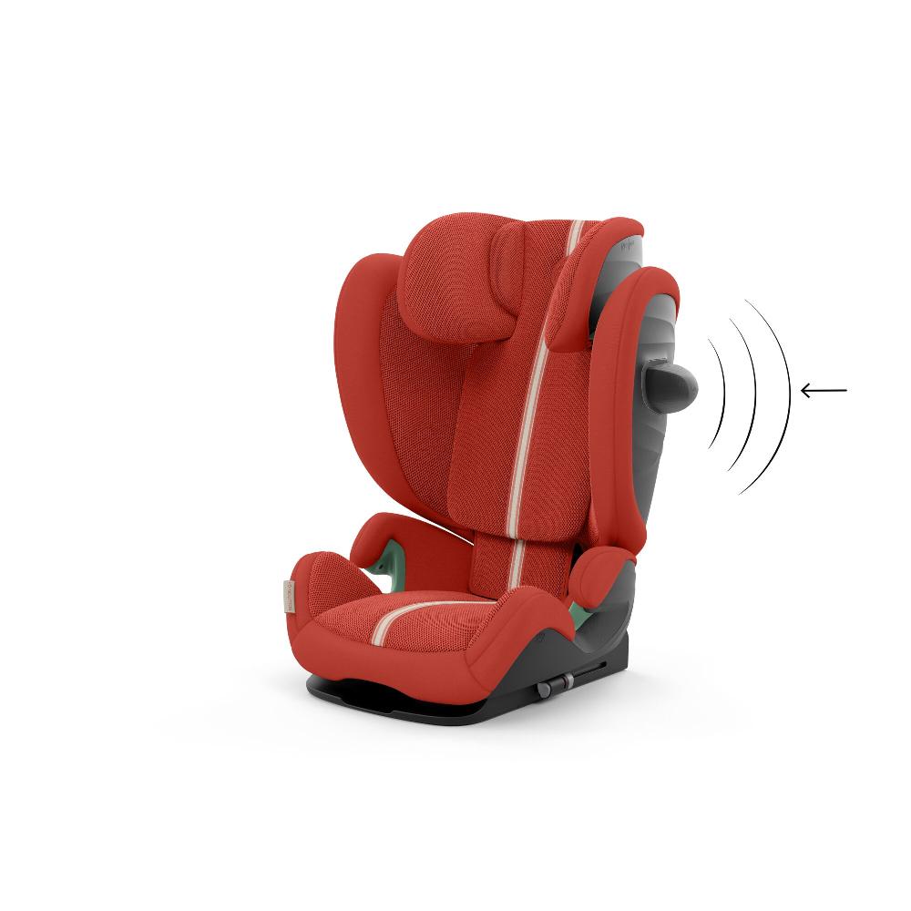 babymarkt Kindersitz Solution G i-fix Hibiscus Red Plus VIP-Rabatte