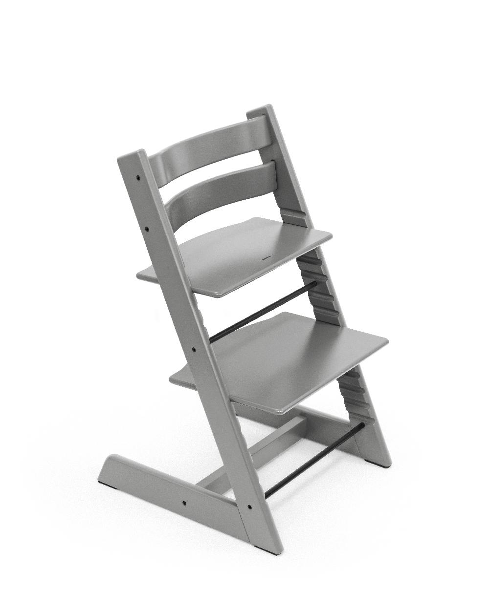 babymarkt Tripp Trapp Hochstuhl Buche Storm Grey inkl. Tray Storm Grey und Baby Set V2 Storm Grey Kostenloser Versand international