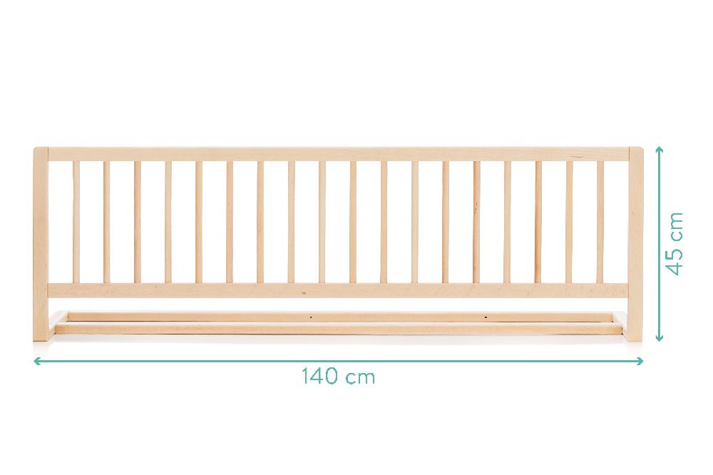 babymarkt Bettgitter Lilly 140 x 45 cm natur Outlet