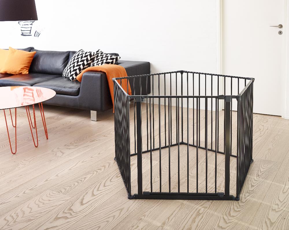 babymarkt BabyDan Schutzgitter Flex XXL 90 bis 350 cm schwarz im Angebot