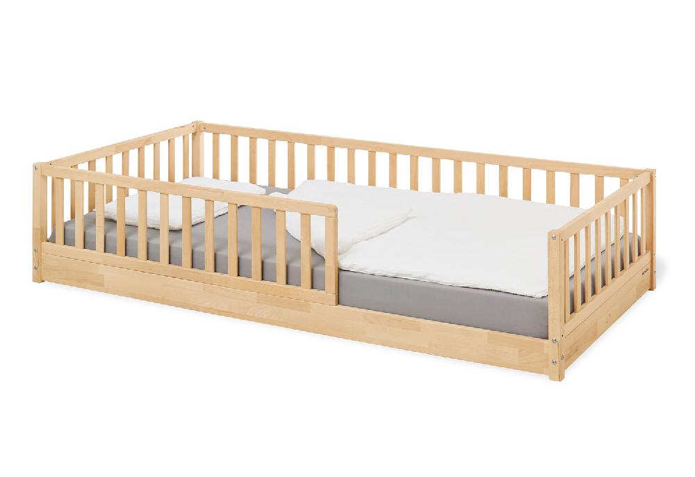 babymarkt Bodenbett Evi 90 x 200 cm unbehandelt Blitzverkäufe