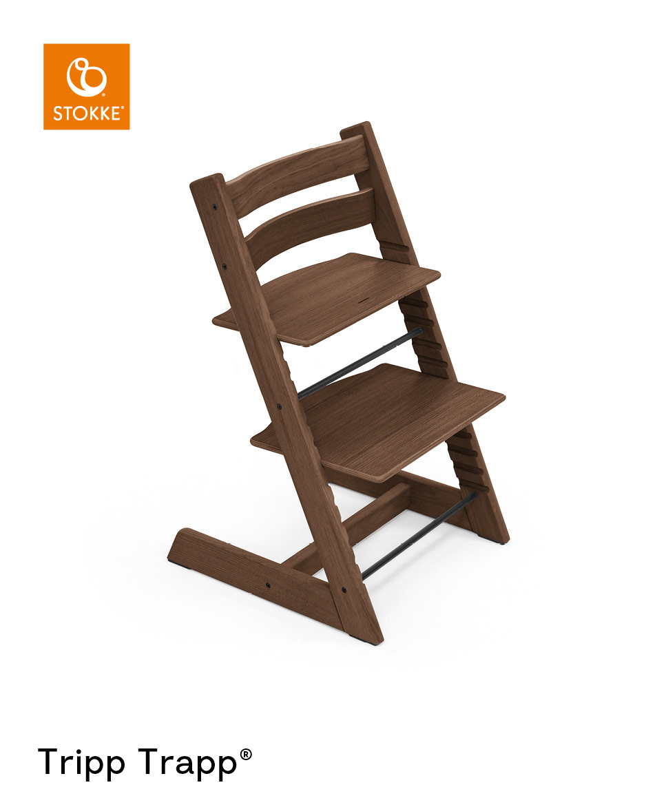 babymarkt Tripp Trapp Hochstuhl Oak Warm Brown + gratis Babyset Warm Brown Valentinstagsangebot