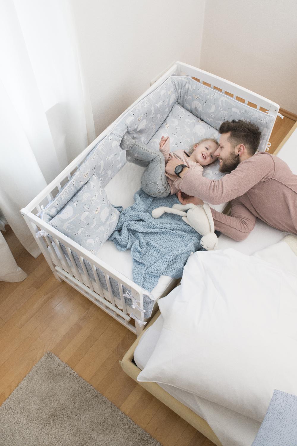 babymarkt Beistellbett Micky weiß Tiefpreis