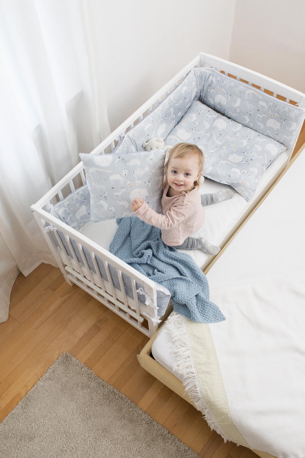 babymarkt Beistellbett Micky weiß Tiefpreis