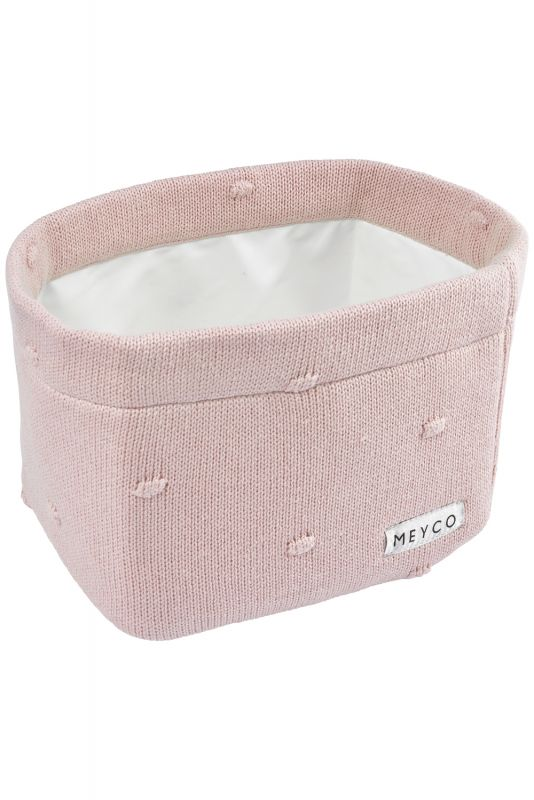 babymarkt Wickeltischkörbchen klein Knots Soft Pink Neueste Stile