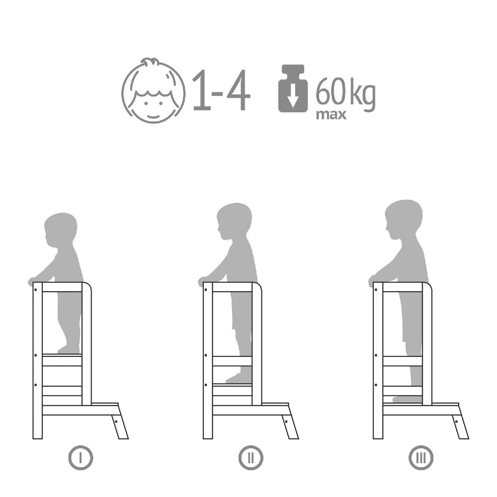 babymarkt Kids Lernturm Step grau Bis zu 50% Rabatt