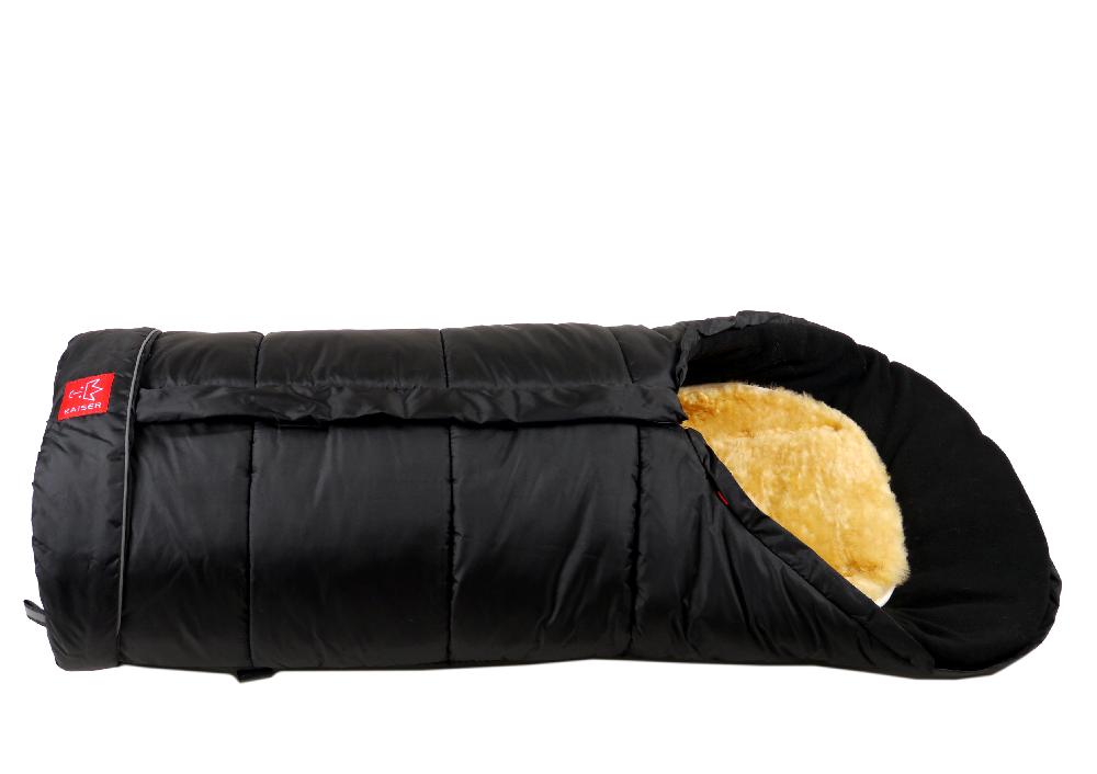 babymarkt Fußsack SHEEPY mit Lammfelleinlage schwarz Discount Store für neue Produkte