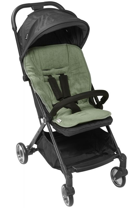 babymarkt Buggyeinlage Frottee Forest Green 50% Rabatt mit kostenlosem Versand