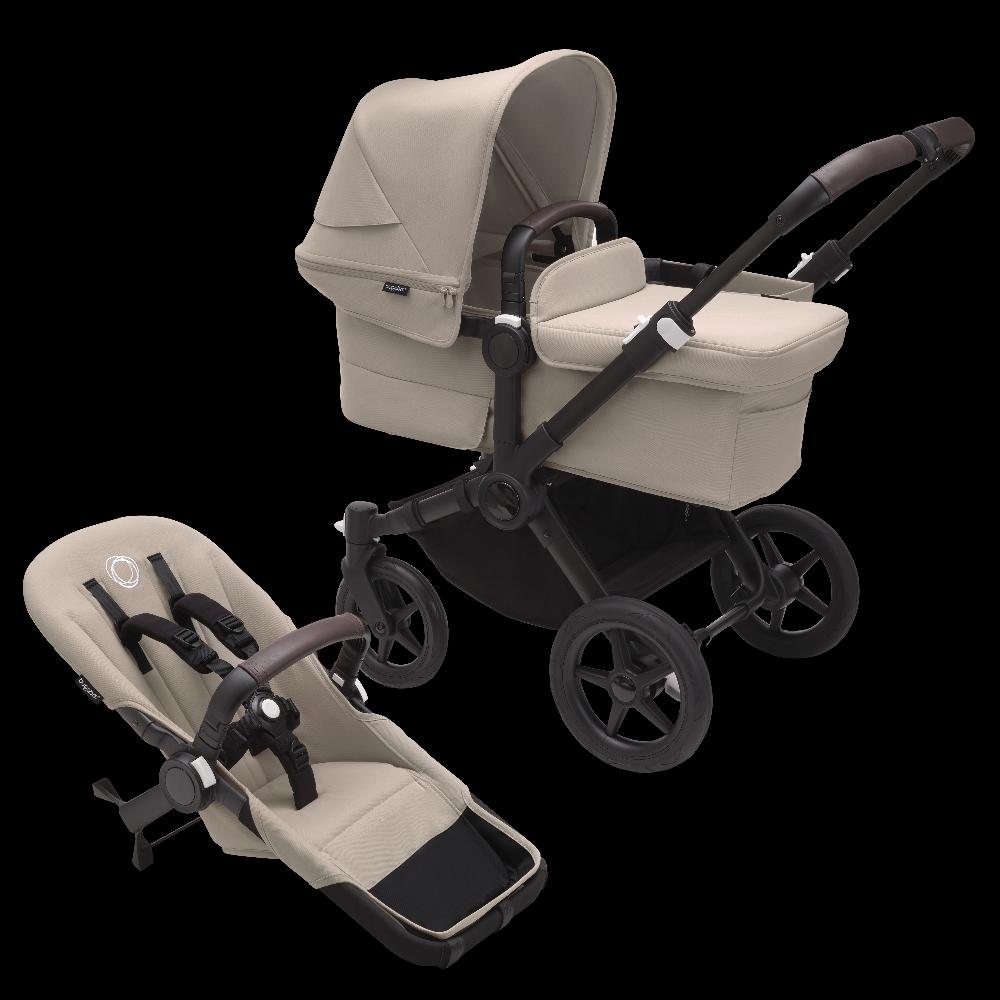 babymarkt Kombikinderwagen Donkey 5 Mono Complete Black/Desert Taupe