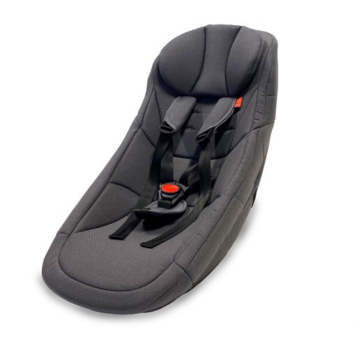 babymarkt Kinderfahrradanhänger Cocoon Zweisitzer grey/black inkl. Jogger Rad und Babysitz Meist gekauft