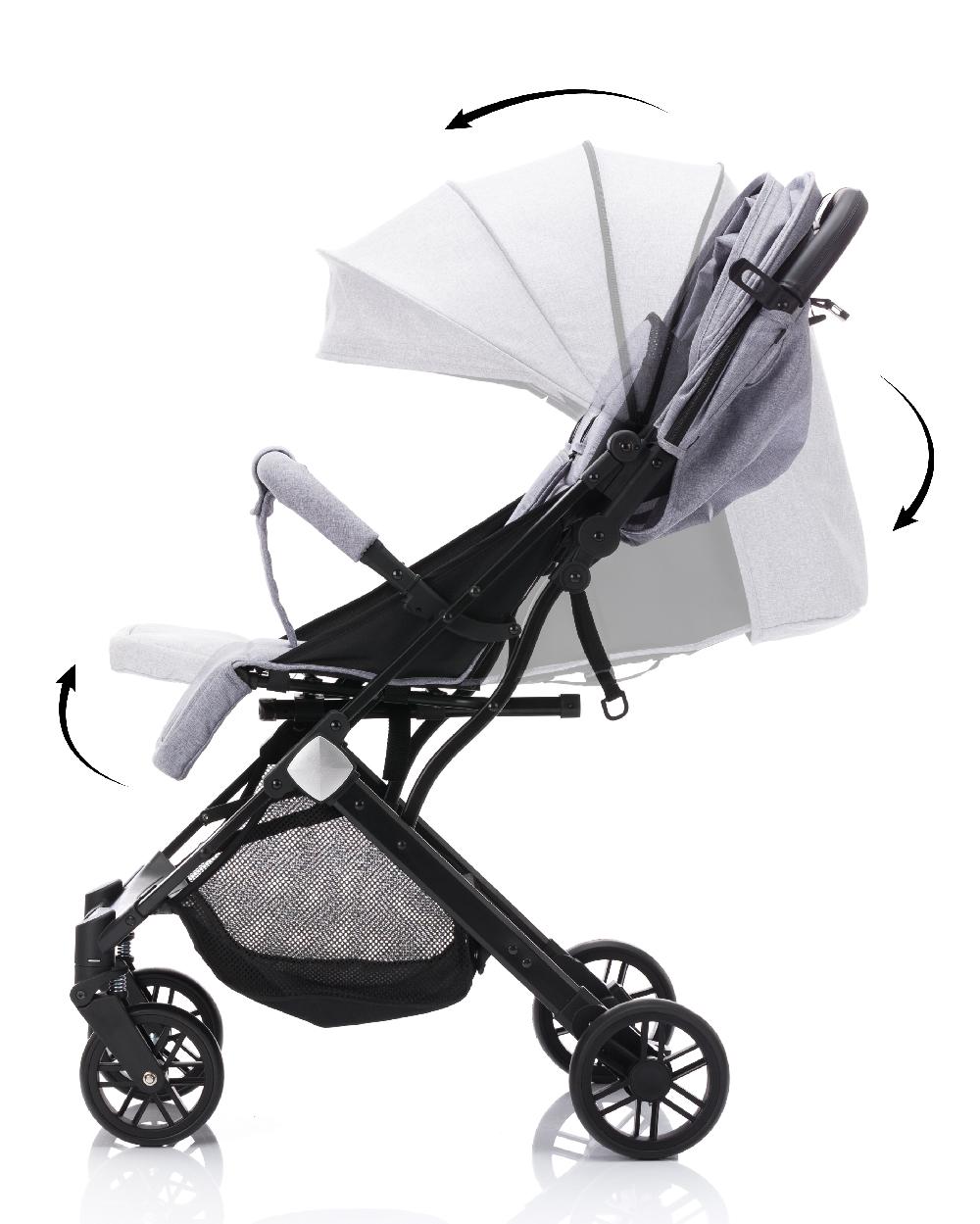 babymarkt Buggy Styler Hellgrau Melange Fabrik Onlineshop