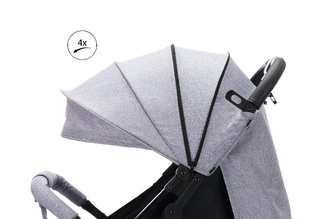 babymarkt Buggy Styler Hellgrau Melange Fabrik Onlineshop