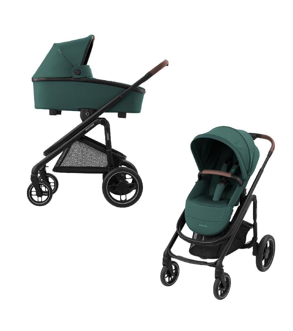 babymarkt Kombikinderwagen Plaza Plus Essential Green Begrenztes Angebot